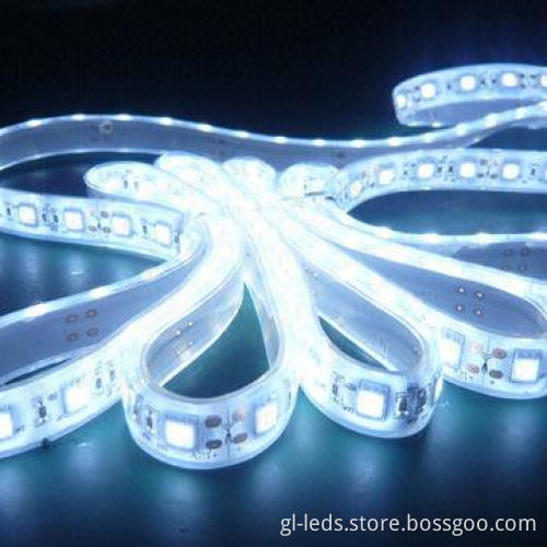 12V LED Rope Lights with Blue Color, Energy-saving, Super-bright SMD Top LED and Wide Beam Angle